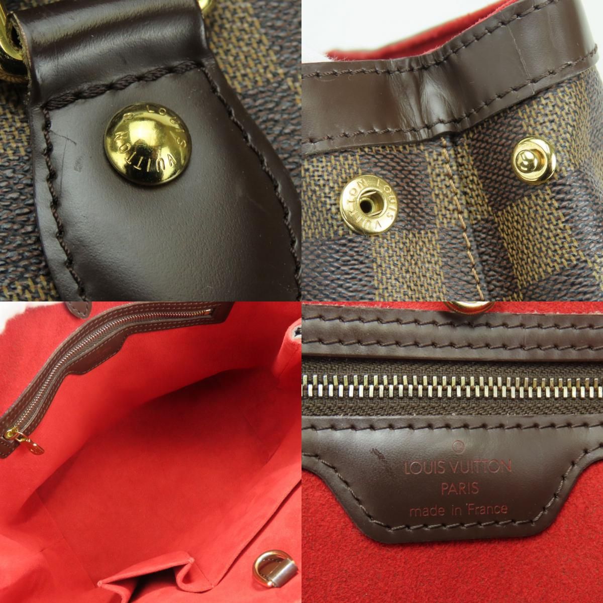 Louis Vuitton Handbag Hampstead PM Damier Ebene Brown Daily — view 7