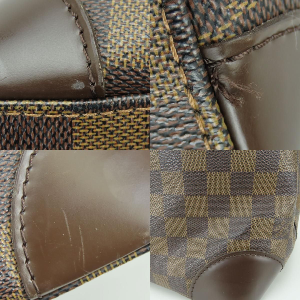Louis Vuitton Handbag Hampstead PM Damier Ebene Brown Daily — view 5