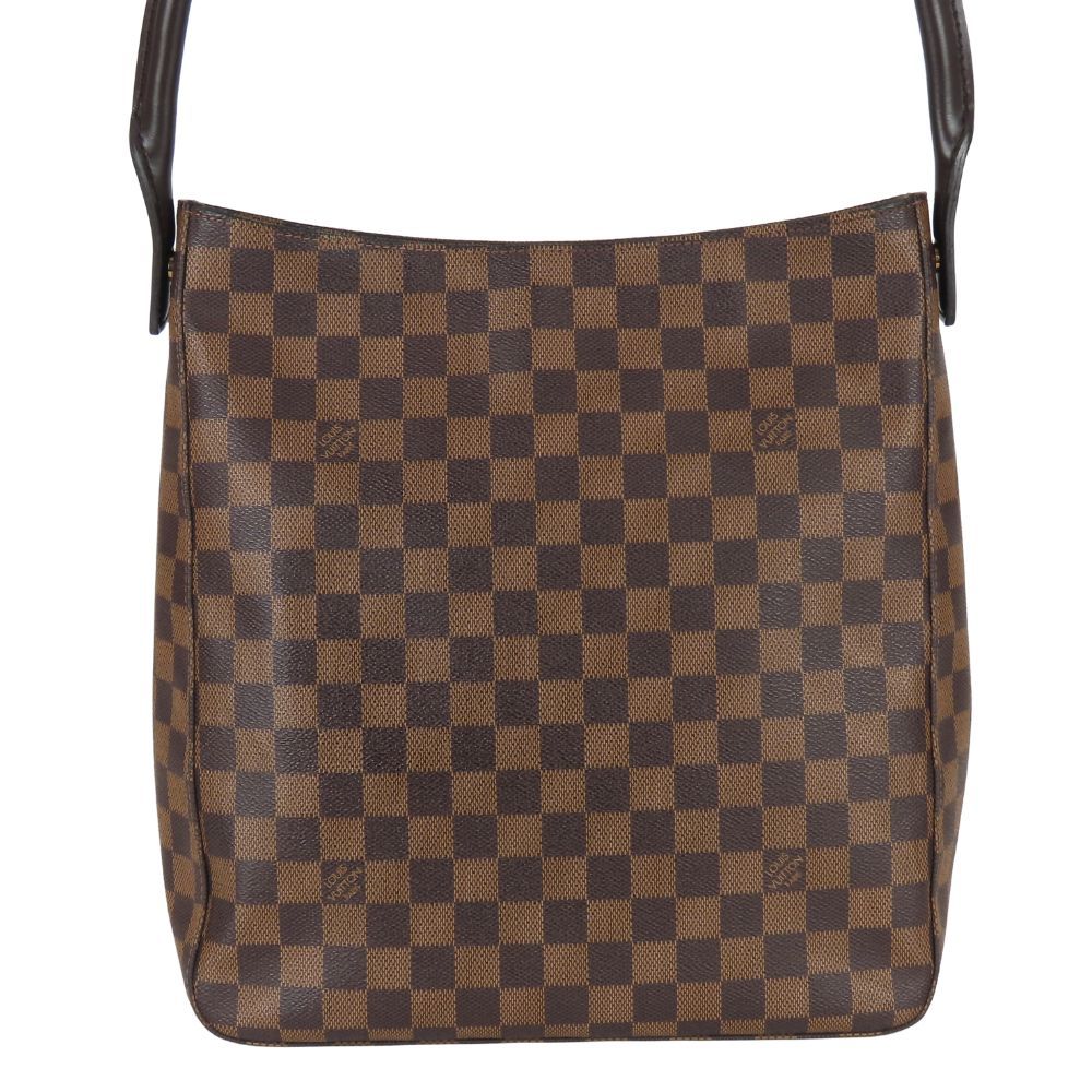 Louis Vuitton Shoulder Bag Looping GM Damier Ebene Brown SP Order Everyday