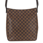 Louis Vuitton Shoulder Bag Looping GM Damier Ebene Brown SP Order Everyday