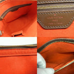 Louis Vuitton Shoulder Bag Looping GM Damier Ebene Brown SP Order Everyday — view 7