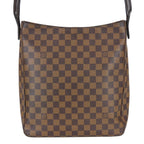 Louis Vuitton Shoulder Bag Looping GM Damier Ebene Brown SP Order Everyday — view 3