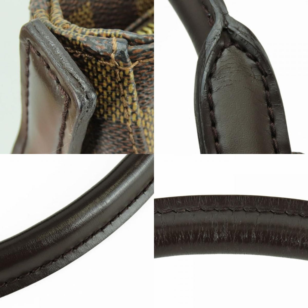 Louis Vuitton Shoulder Bag Looping GM Damier Ebene Brown SP Order Everyday — view 6