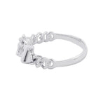 Hermes Bracelet Book Lucerie Inflexible GM Silver 18 Boucle Sellier — view 2
