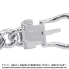 Hermes Bracelet Book Lucerie Inflexible GM Silver 18 Boucle Sellier — view 6