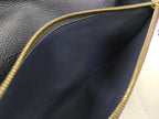 Louis Vuitton Wallet Portefeuille Emily Marine Monogram Empreinte Bifold Gold — view 6