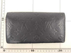 Louis Vuitton Wallet Portefeuille Emily Marine Monogram Empreinte Bifold Gold — view 2