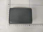 Fendi Trifold Wallet Peekaboo Selleria Micro Gray Leather Turnlock Silver — view 2