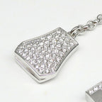 Hermes Earrings Kelly Clochette Height: Diamond White Gold — view 3