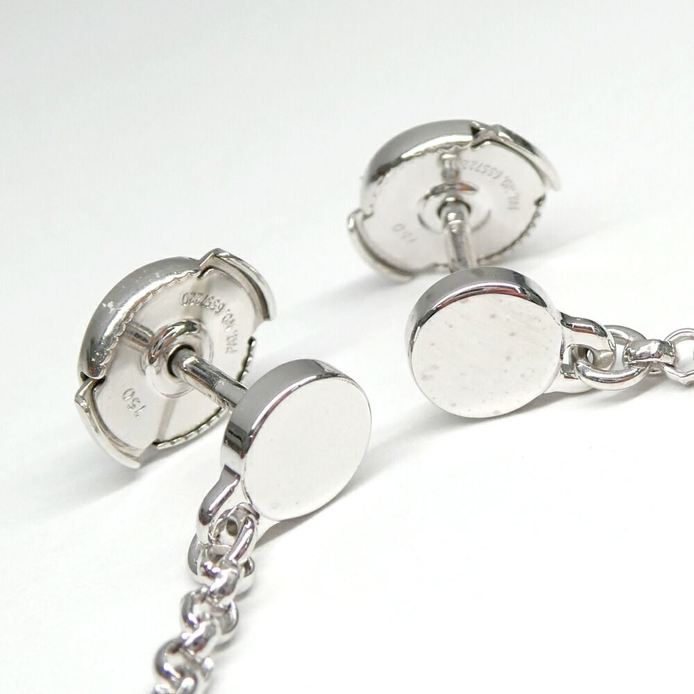 Hermes Earrings Kelly Clochette Height: Diamond White Gold — view 7