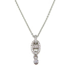 Hermes Necklace Chaine D'ancre PM Pavediamond White Gold