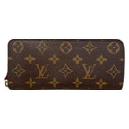 Louis Vuitton Wallet Portefeuille Clemence Monogram Fuchsia Pink