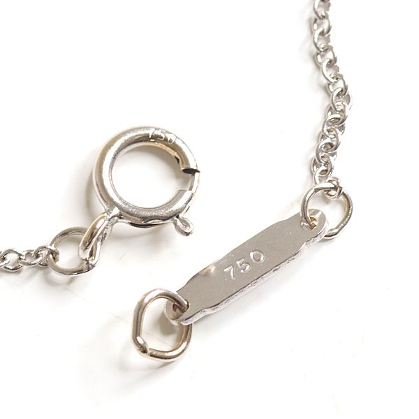 Tiffany & Co sush Diamond Necklace 750 18k White Gold — view 4