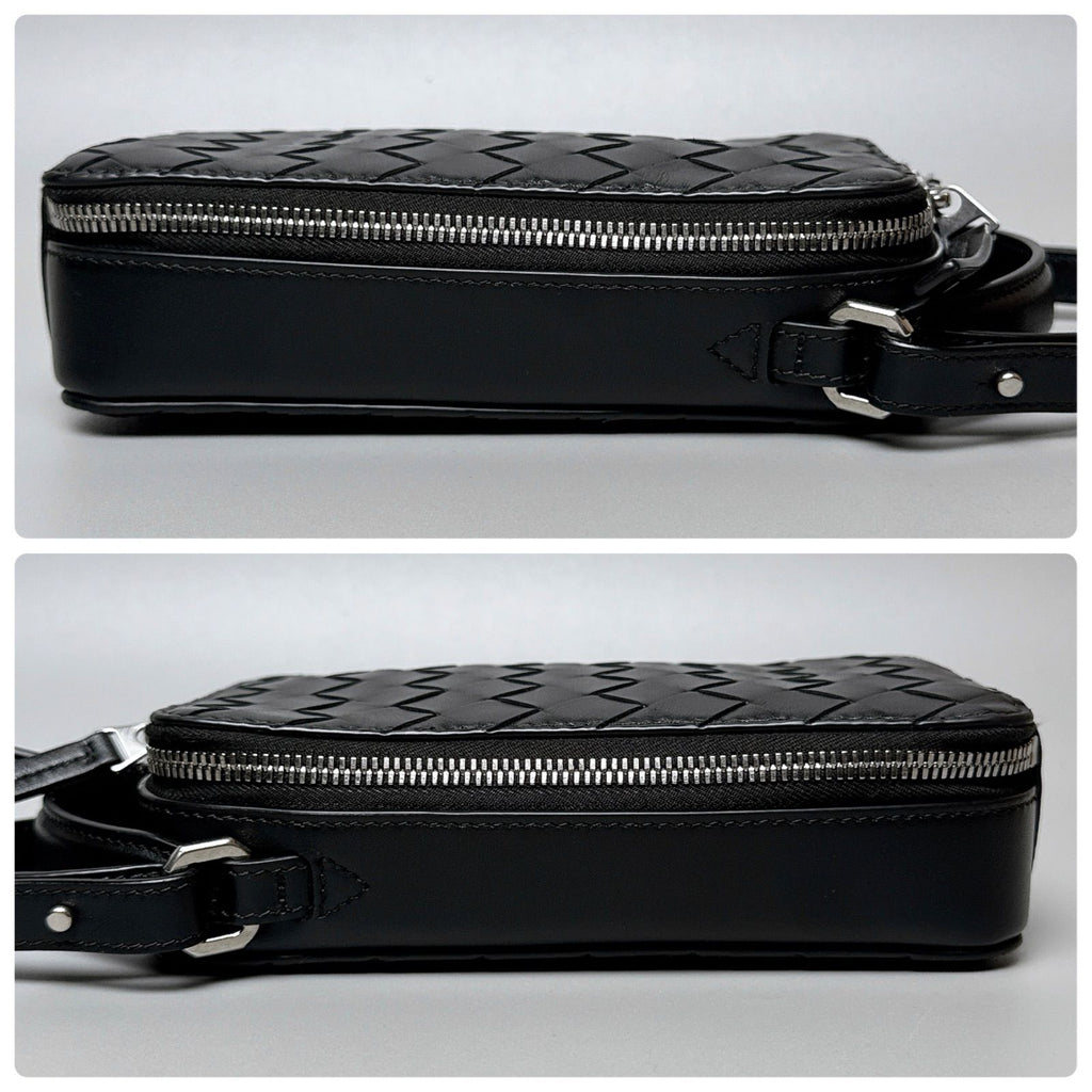 Bottega Veneta Intrecciato Getaway Phone Pouch — view 4