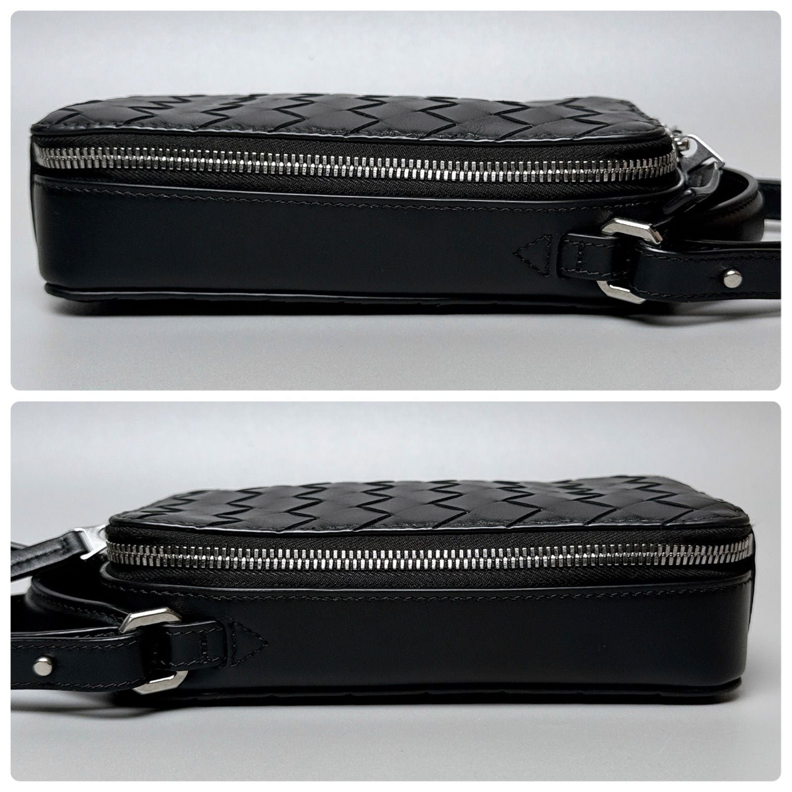 Bottega Veneta Intrecciato Getaway Phone Pouch — view 4
