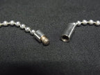 Gucci Bracelet Logo Plate Ball Chain Silver Double — view 3