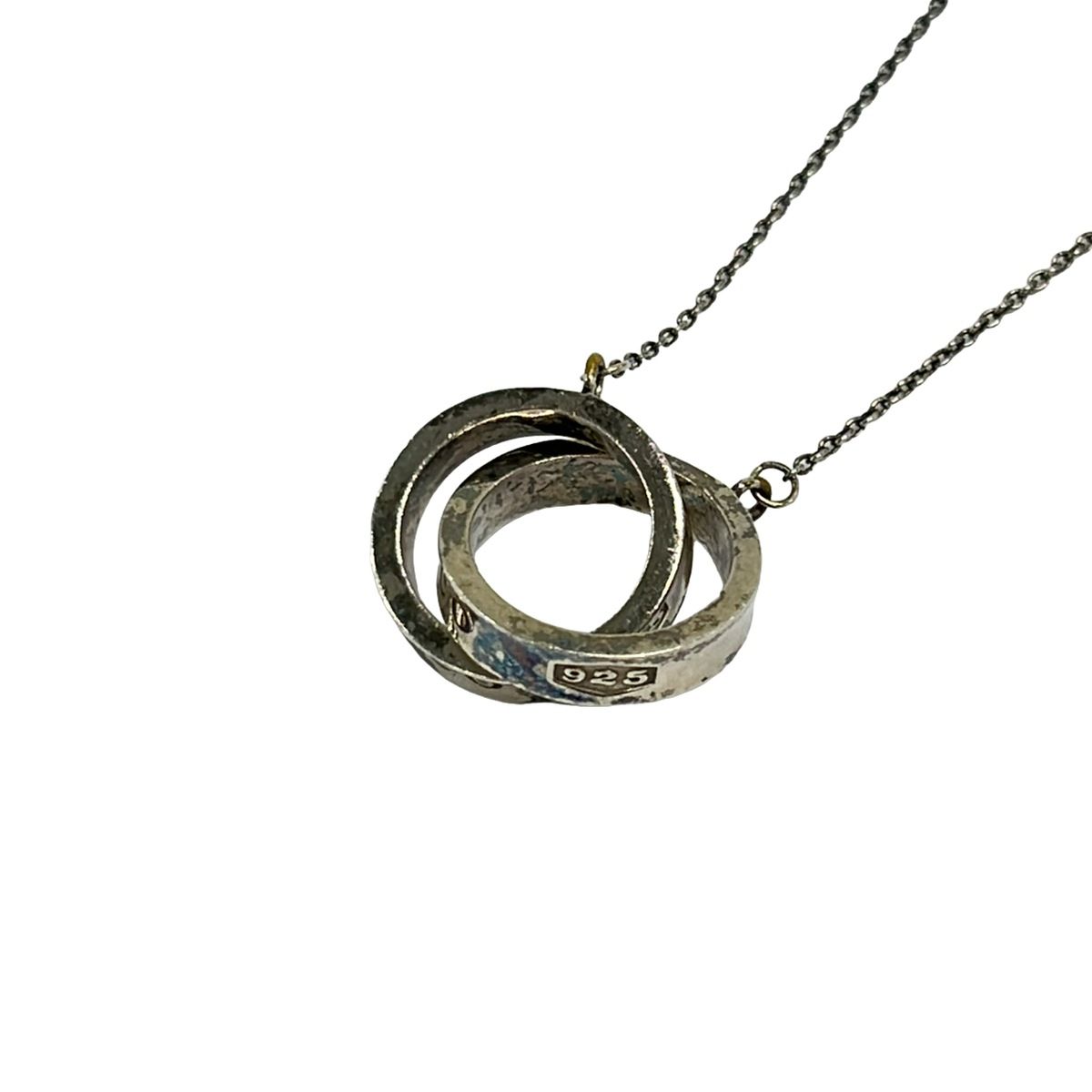 Tiffany & Co Necklace Circle Silver
