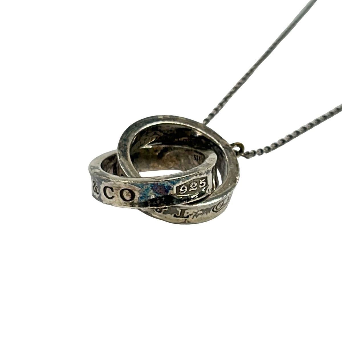 Tiffany & Co Necklace Circle Silver — view 5