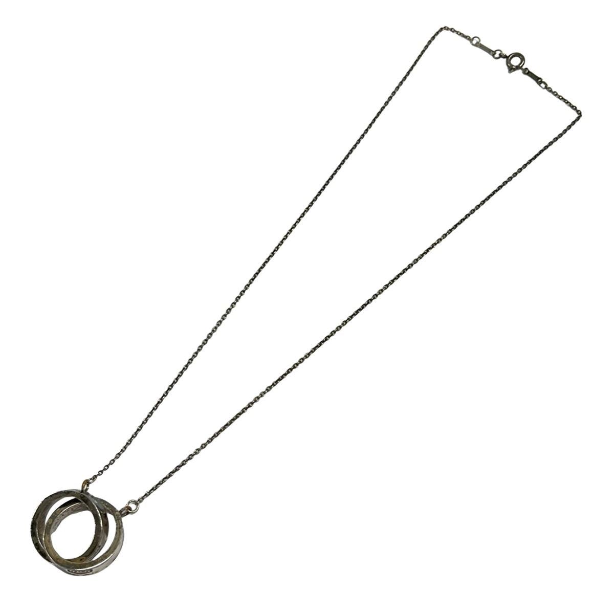 Tiffany & Co Necklace Circle Silver — view 2