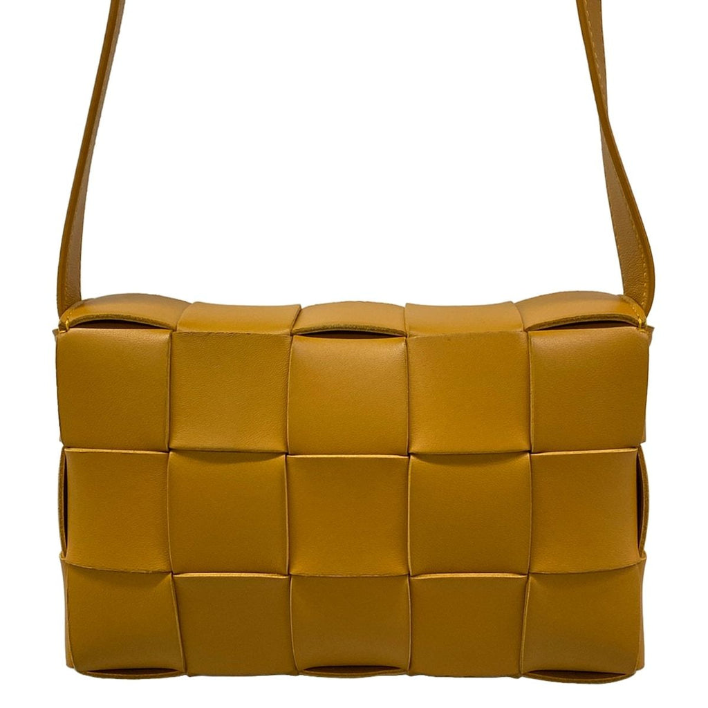 Bottega Veneta Shoulder Bag Cassette Brown Leather — view 3