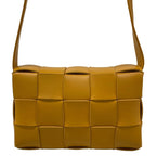 Bottega Veneta Shoulder Bag Cassette Brown Leather — view 3