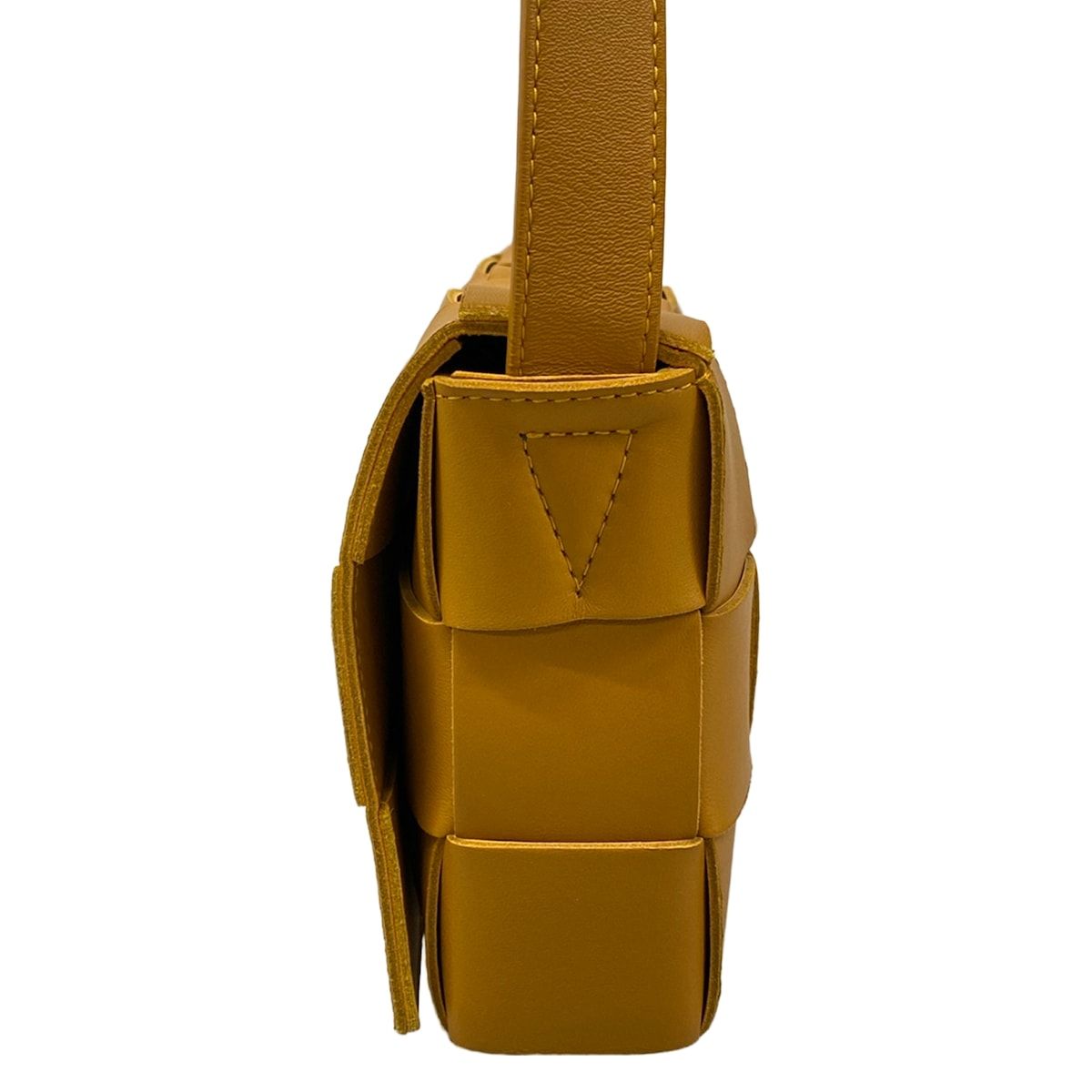 Bottega Veneta Shoulder Bag Cassette Brown Leather — view 4