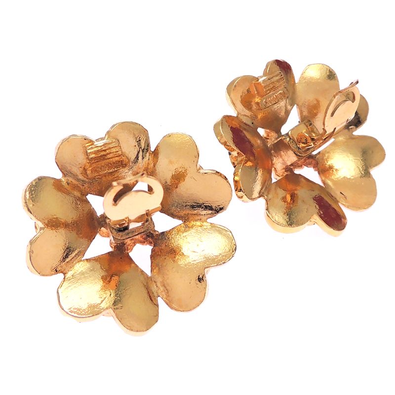 Chanel Earrings Gold — view 4