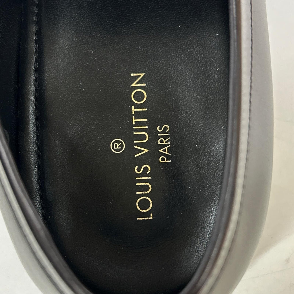 Louis Vuitton Leather Coin Loafers Dress — view 8