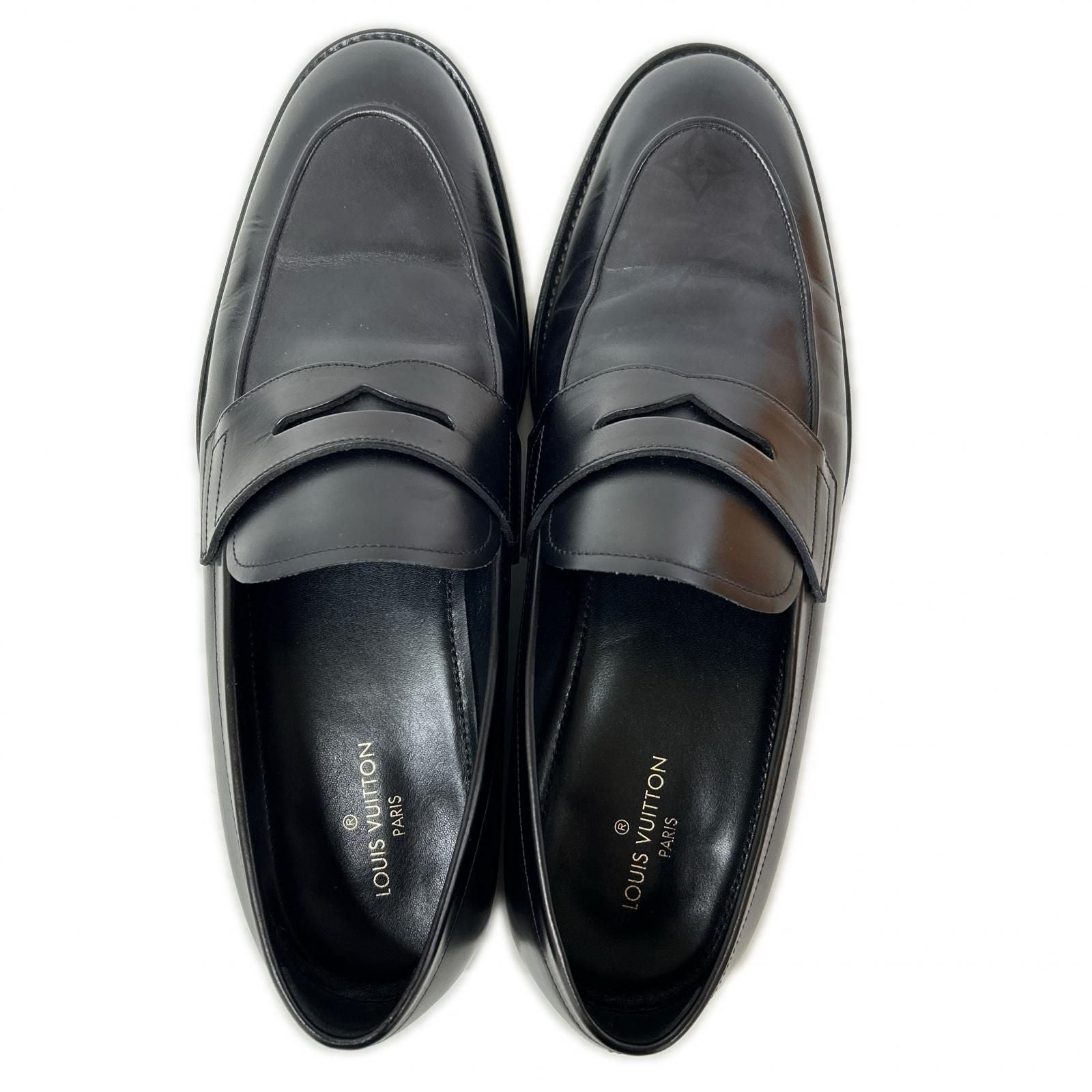 Louis Vuitton Leather Coin Loafers Dress — view 7