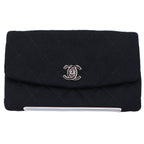 Chanel Stand Black Wallet