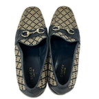Gucci GG Canvas Leather Horsebit Loafers — view 5