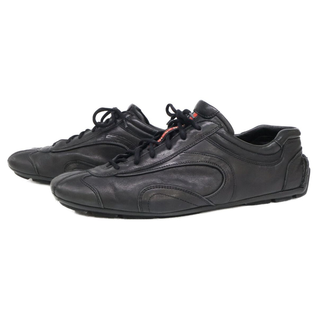 Prada Sports Montecarlo Leather Low Cut Sneakers 10