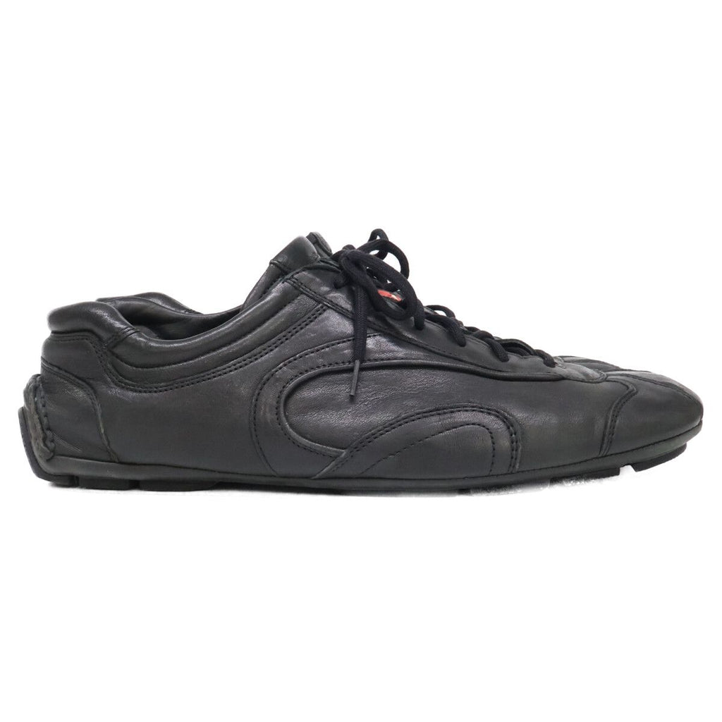 Prada Sports Montecarlo Leather Low Cut Sneakers 10 — view 4