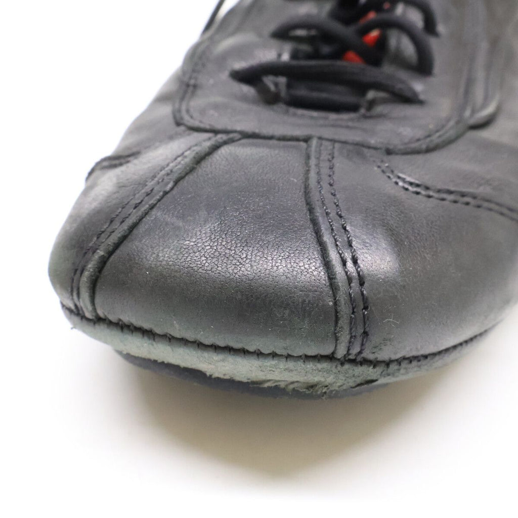 Prada Sports Montecarlo Leather Low Cut Sneakers 10 — view 9