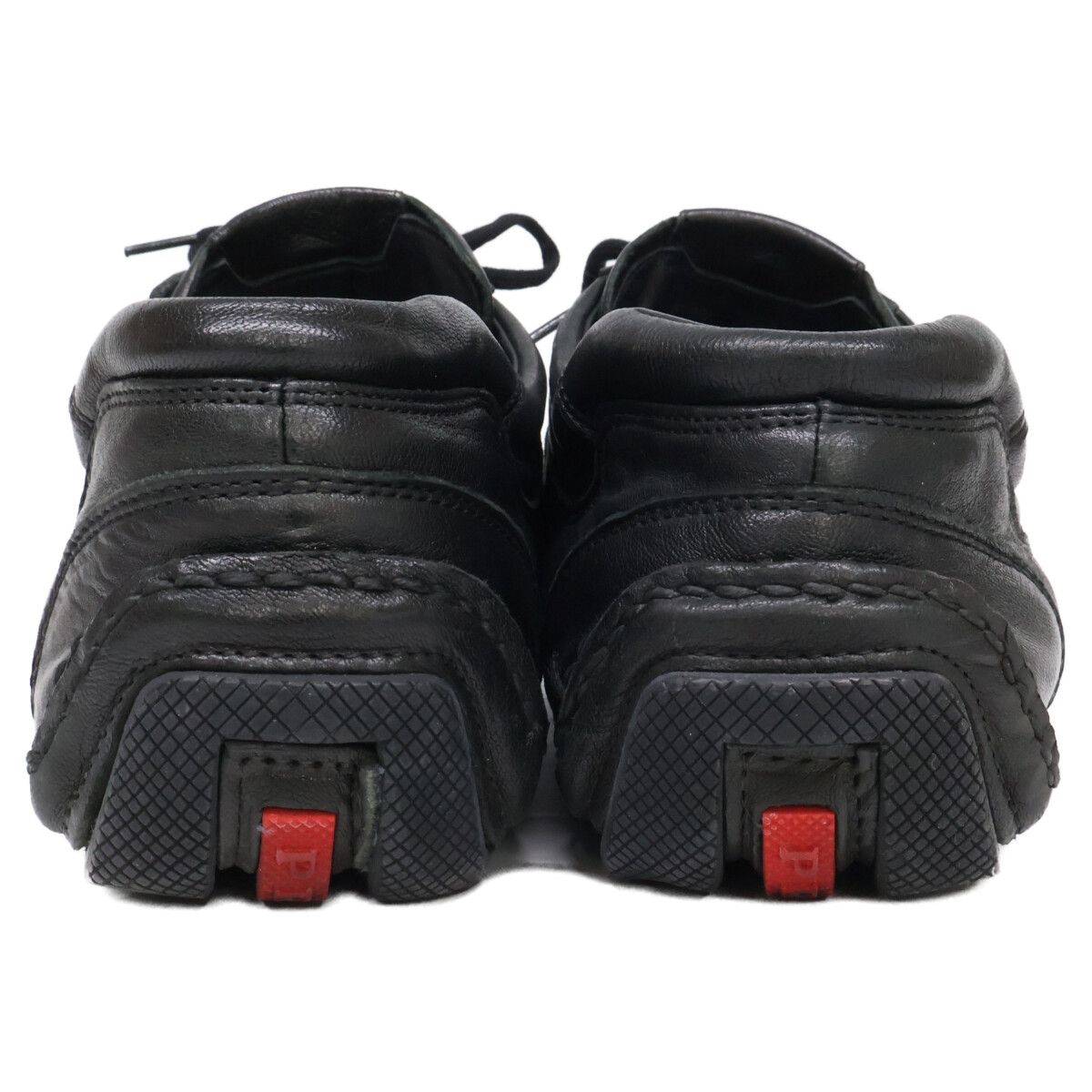 Prada Sports Montecarlo Leather Low Cut Sneakers 10 — view 3