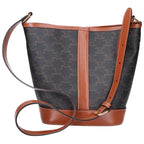 Celine Made Triomphe le Bucket Calfskin Shoulder — view 3