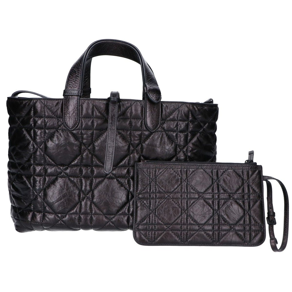 Dior Black Cannage Calfskin Toujours