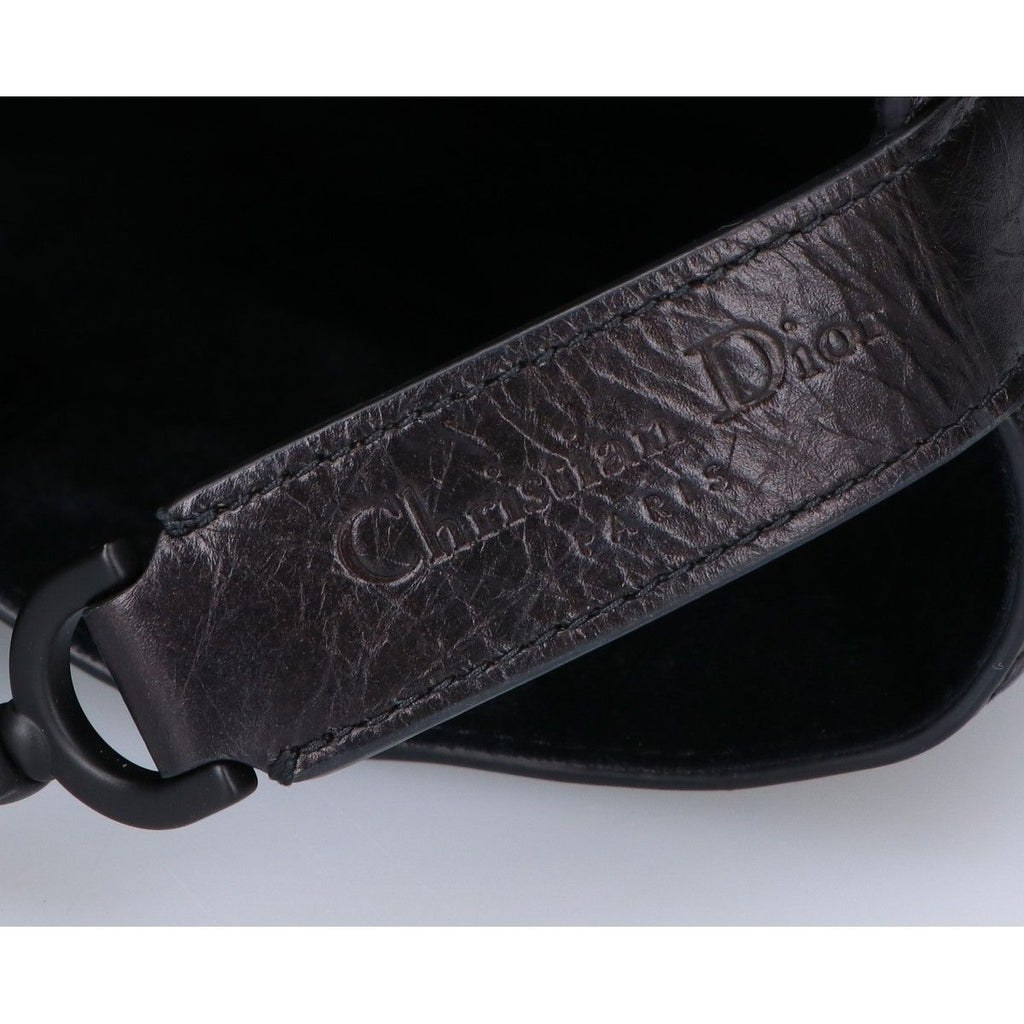 Dior Black Cannage Calfskin Toujours — view 7