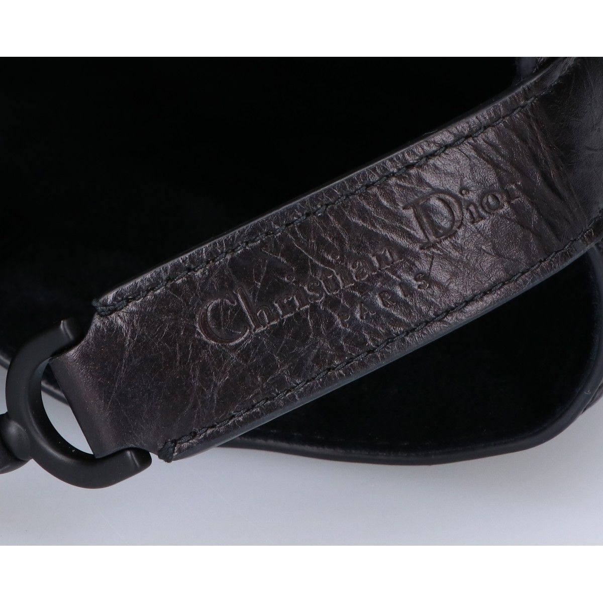 Dior Black Cannage Calfskin Toujours — view 7