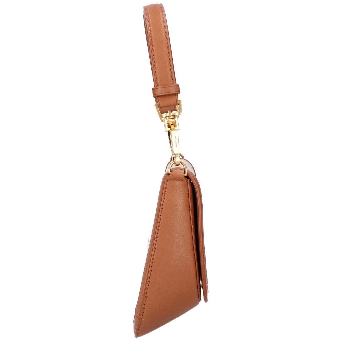 Saint Laurent Paris Sanro Lampari Beige Brown Canvas Metal Cassandralogo — view 4