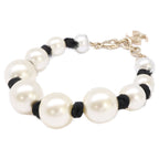 Chanel Pearl CC Logo Bracelet
