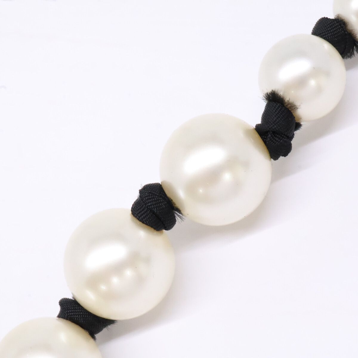 Chanel Pearl CC Logo Bracelet — view 5