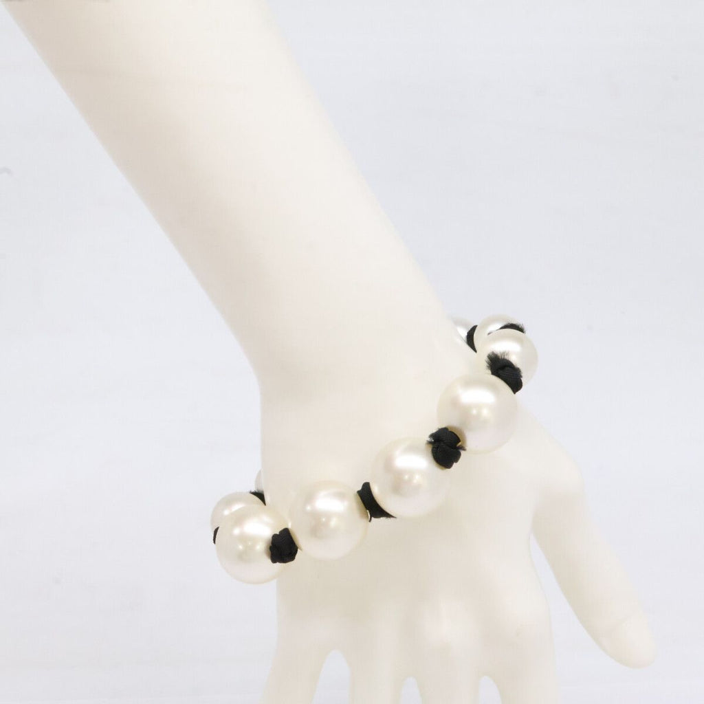 Chanel Pearl CC Logo Bracelet — view 8