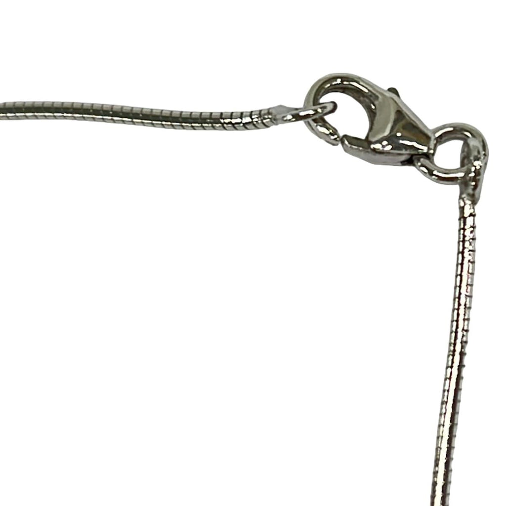 Hermes Necklace Pop Silver Black — view 3
