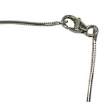 Hermes Necklace Pop Silver Black — view 3