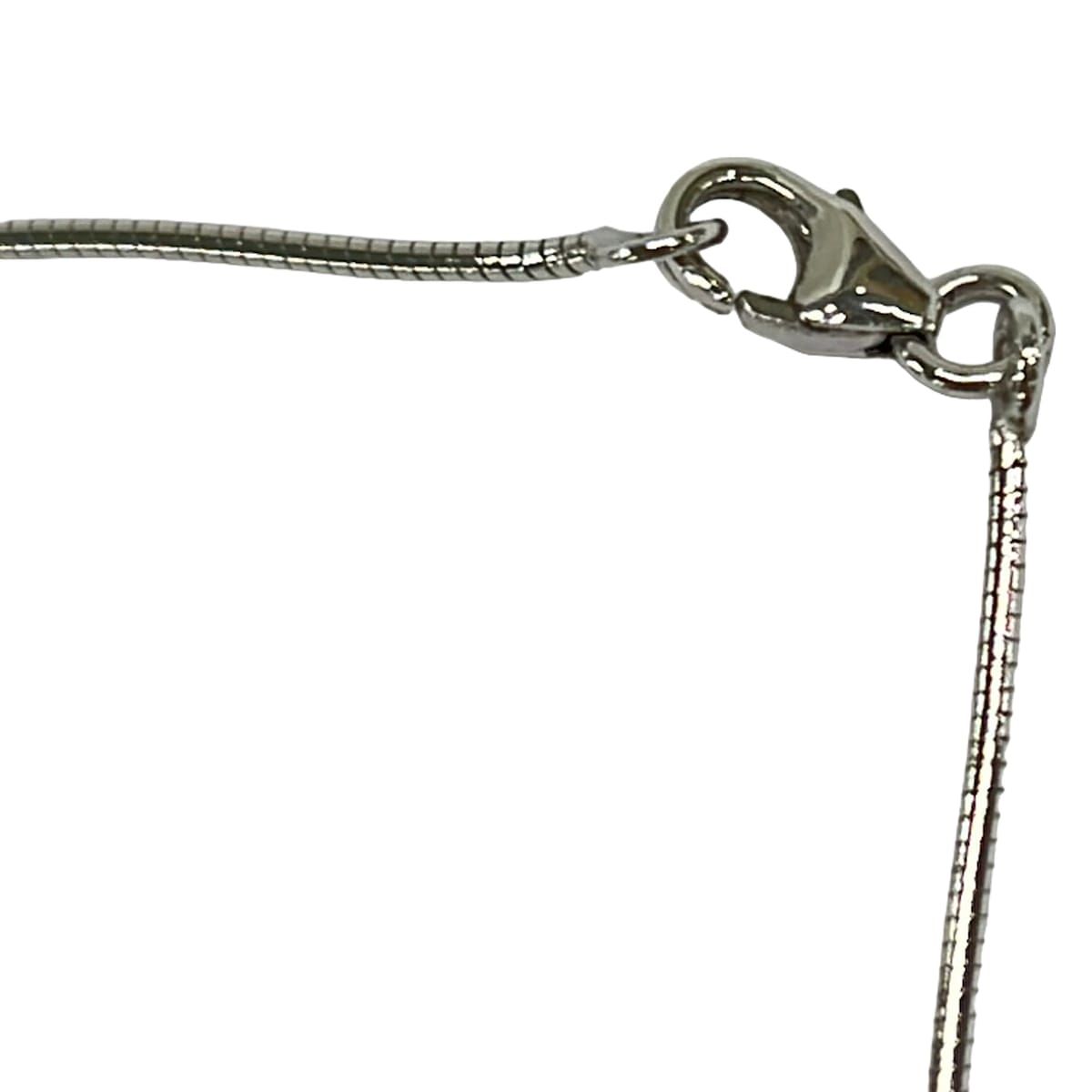 Hermes Necklace Pop Silver Black — view 3