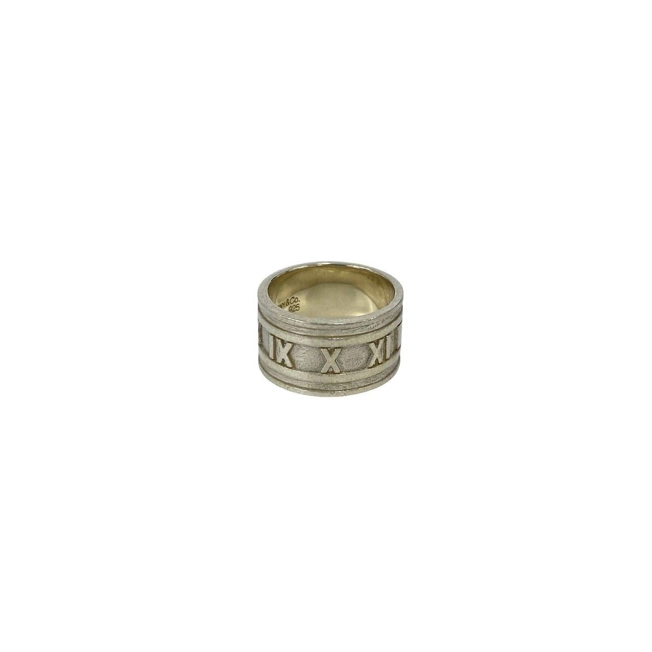 Tiffany & Co Vintage Atlas Wide Ring 925 Sterling Silver — view 5