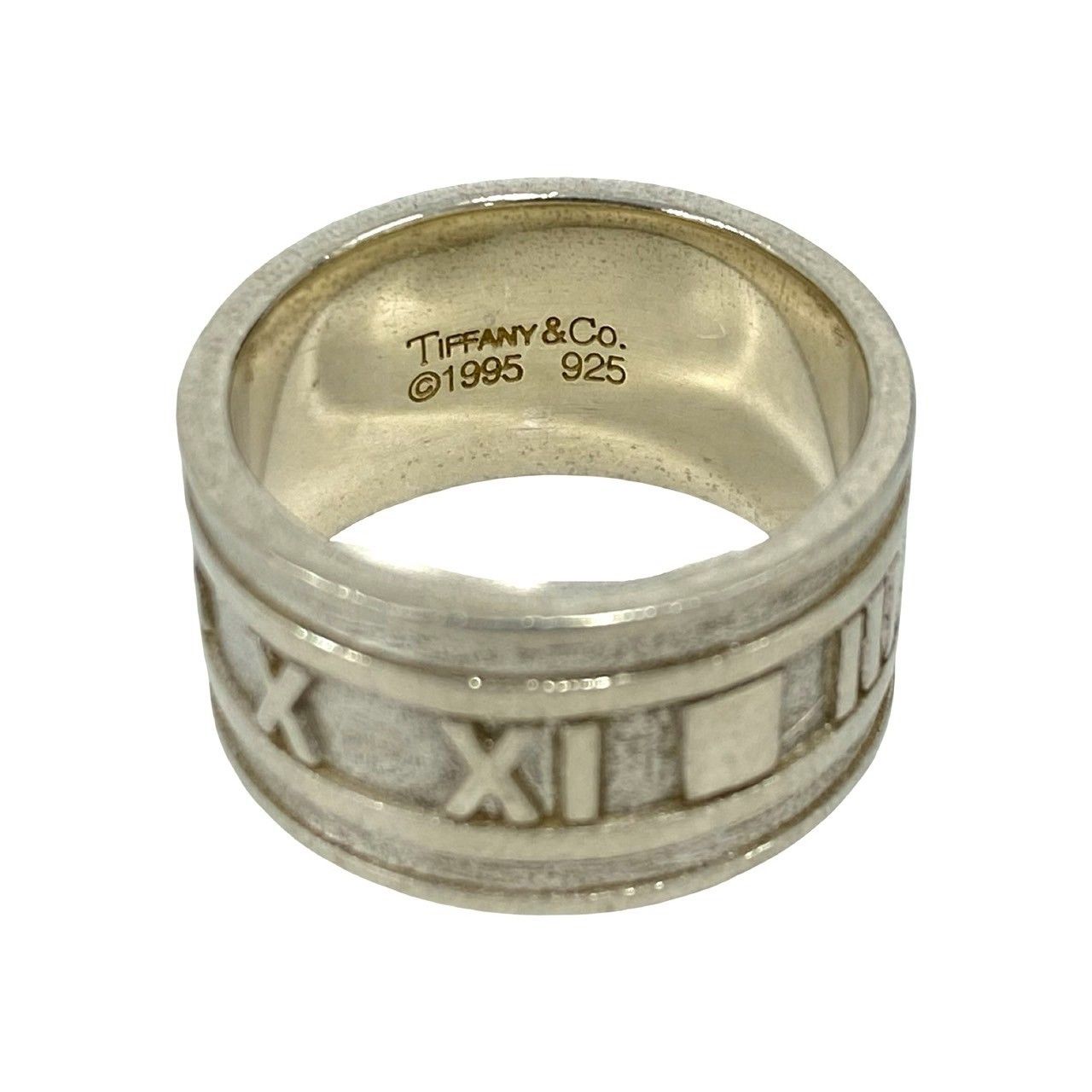 Tiffany & Co Vintage Atlas Wide Ring 925 Sterling Silver — view 3