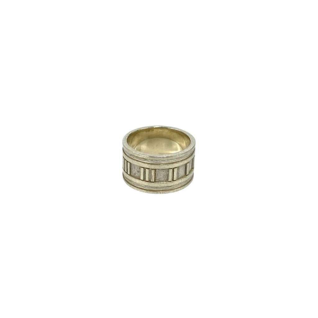 Tiffany & Co Vintage Atlas Wide Ring 925 Sterling Silver — view 4