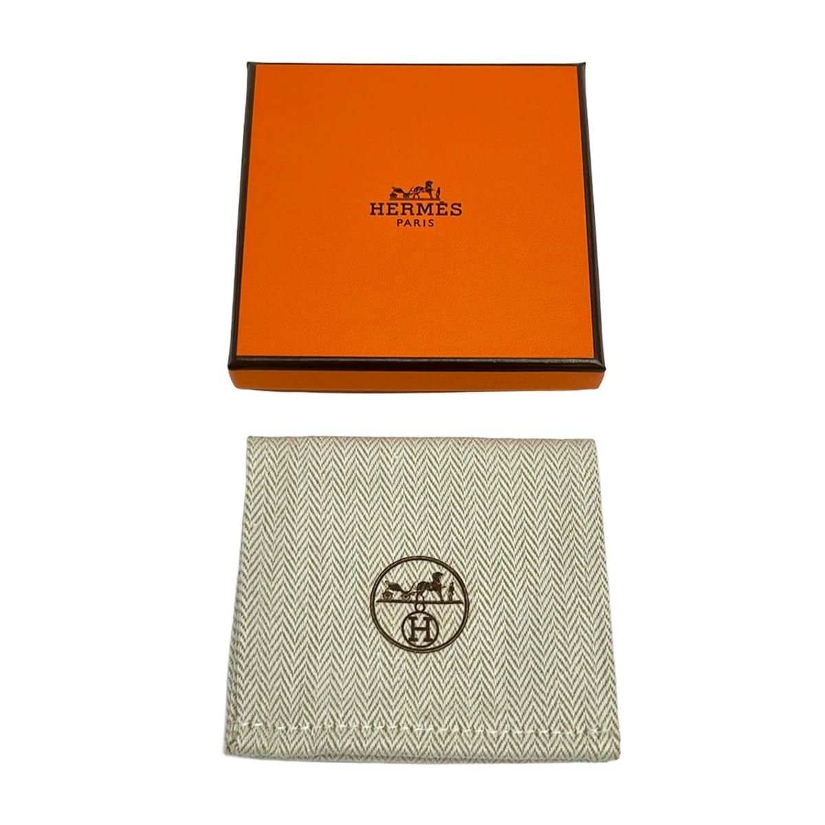 Hermes Brooch Chaine D'ancre Leather Gold Dark Brown — view 5
